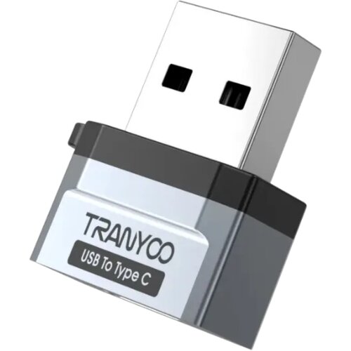 Tranyoo T-E23 Adapter USB-A na Type-C, Sivi Cene