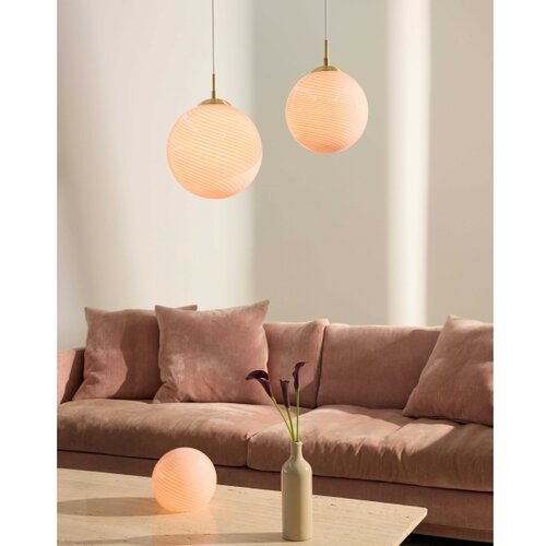 Halo Design 748815 - Stona lampa CANDY 1xE14/25W/230V prečnik 20 cm roze Slike