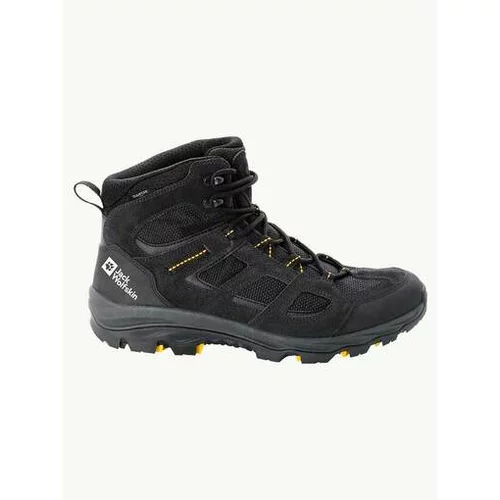 Jack Wolfskin Trekking čevlji Vojo 3 Texapore Mid M 4042462 Black / Burly Yellow Xt