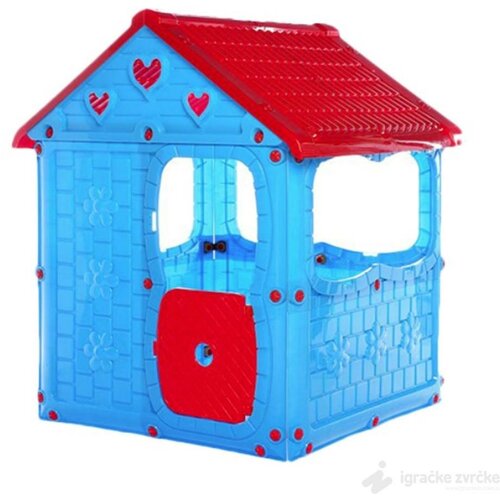 PLAYHOUSE Kućica za igru (plava) Slike