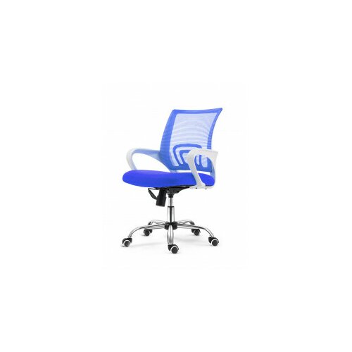 Arti daktilo stolica C-804A plava leđa/plavo sedište 570x580x880(980) mm 755-514 Slike