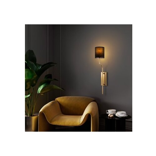 Opviq vall lamp zidna zlatno - crna lampa lumora 15336 Slike