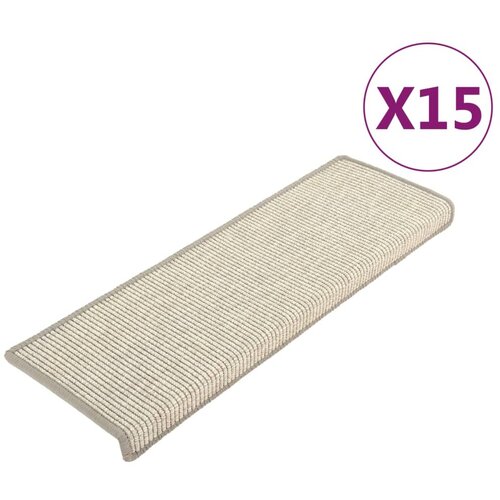 Maison Chic Samolepilne Preproga, Ruge za stopnice 15 kosov srebrne 65x21x4 cm, (22120529) Cene