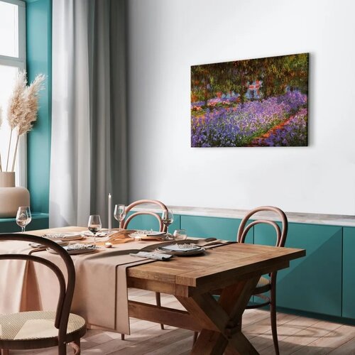  Slika - Claude Monet &amp;ndash; The Artist&amp;rsquo;s Garden at Giverny 120x80 Premium Print Slike