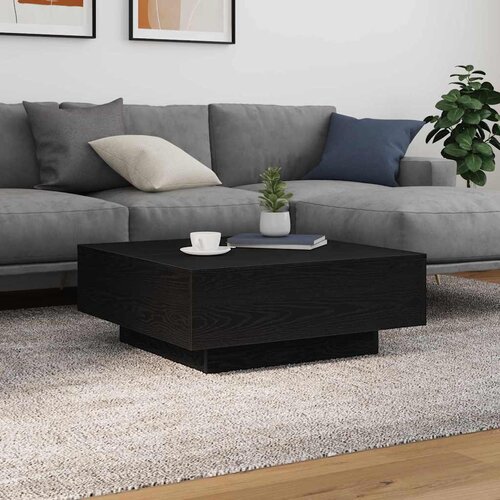  Kava Stol Crni hrast 80 x 80 x 31 cm Konstruirano drvo Cene