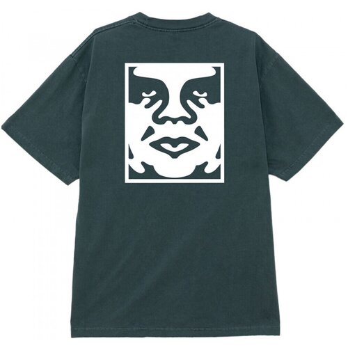 Obey bold icon face Zelena Slike