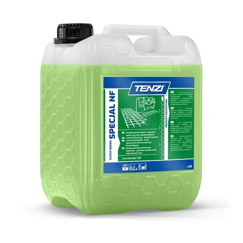 TENZI Sredstvo za či&scaron;ćenje povr&scaron;ina u industriji Super Green Specijal NF, 5l Cene