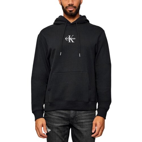 Calvin Klein Jeans LS EU 350TERRY MICRO MONOLOGO HO LV04RD243G Crna Slike