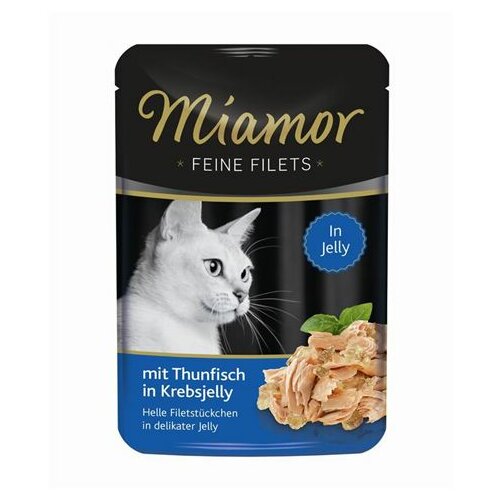 Finnern miamor mesni fileti hrana za mačke u kesici - tunjevina i krabe 100gr Cene