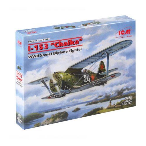 ICM Model Kit Aircraft - I-153 