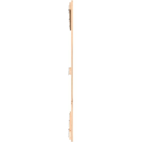  Zidno uzglavlje 146,5x3x110 cm od masivne borovine Slike