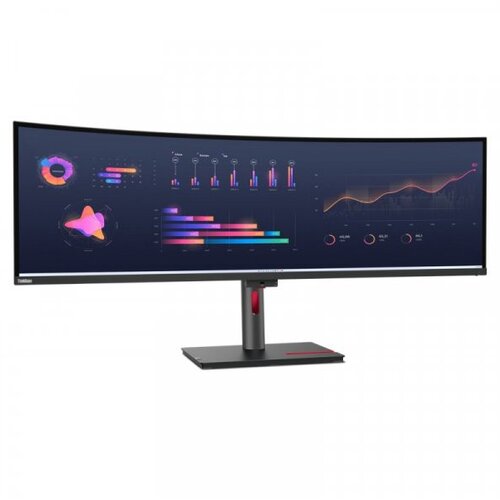 Lenovo MON 49 P49w-30 4k/IPS/2xHDMI/DP/USB-C/3Y, 63DBRAT1EU zakrivljen monitor Cene