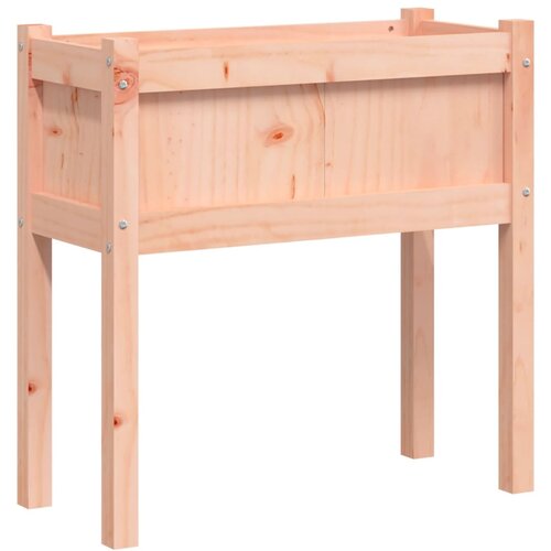  Vrtne sadilice s nogama 70x31x70 cm od masivnog drva duglazije Slike