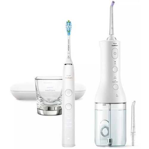 Philips zobna &amp;scaron;četka + ustna prha Sonicare HX3866/41 Slike