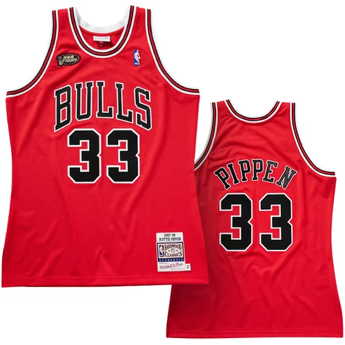 Mitchell And Ness scottie pippen 33 chicago bulls 1997-98 mitchell & ness authentic road finals dres