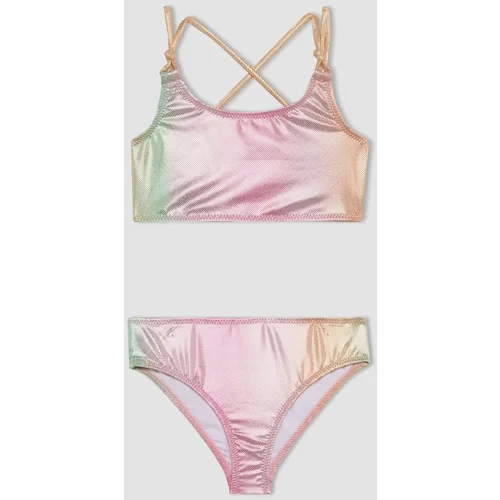 Defacto Girl's Colorful Bikini Set