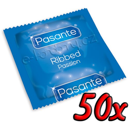 Pasante Ribbed Passion 50 pack Slike