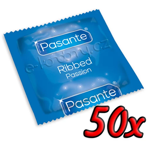 Pasante Ribbed Passion 50 pack
