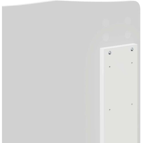  Krevet s od storage Bijelo 160 x 200 cm Konstruirano drvo Slike