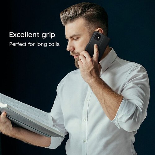 Techsuit Diary Book preklopna maska za Motorola Edge 50 Ultra &amp;ndash; crna Slike