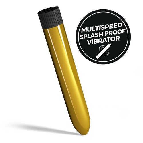 Crushious CLASSIC VIBE VIBRATOR GOLDEN Cene