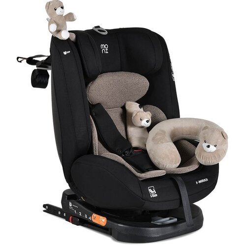 Moni Auto sedi&amp;scaron;te za decu i-Maxx 40-150cm, IsoFix, Cool Beige Slike