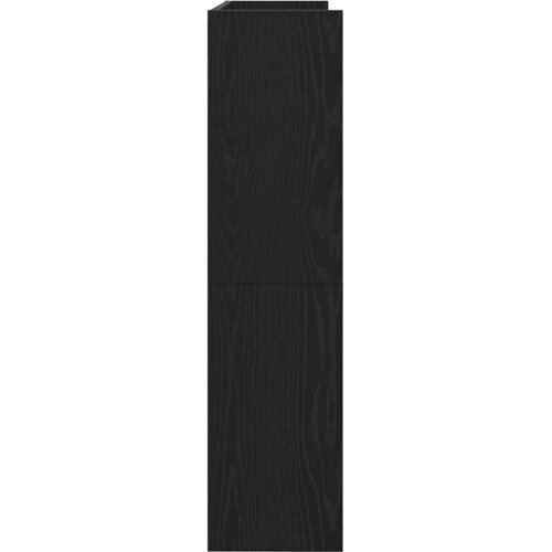  Stalak za cipele crni 80x25x100 cm od konstruiranog drva Slike