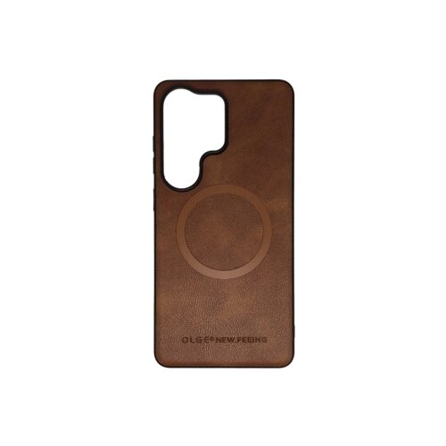  Silikonska futrola OLGE Magnetic New Feeling Samsung S26 Ultra BRAON Cene