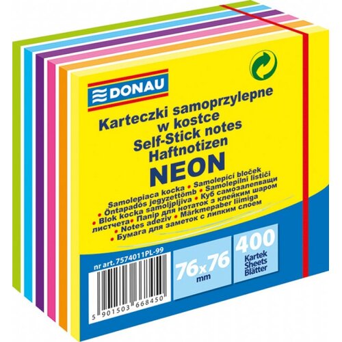  Samolepilni lističi neon, blok 76 x 76 mm Cene
