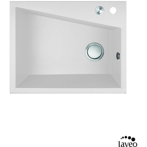 LAVEO Granitna sudopera Grenada 60x48cm Bela Cene