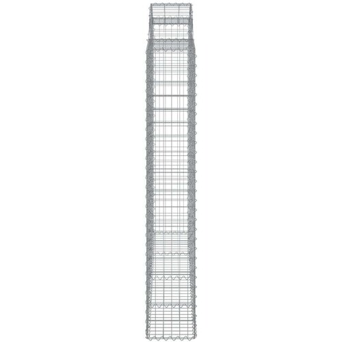  Lučne gabionske košare 10kom 200x50x180/200cm pocinčano željezo Cijene