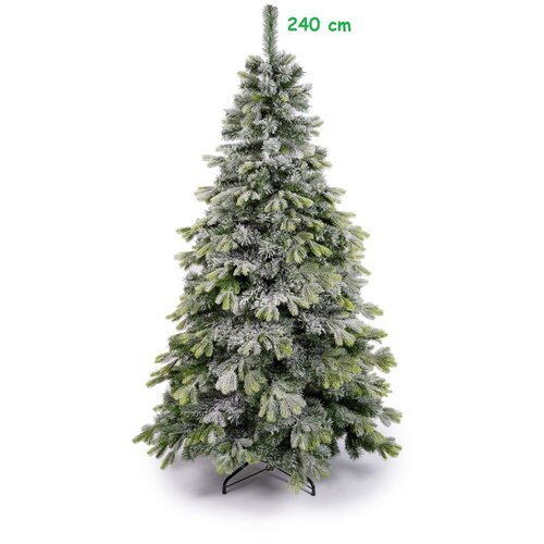  Umjetno božićno drvce - KANADSKA SMREKA snježna - 240cm Cijene