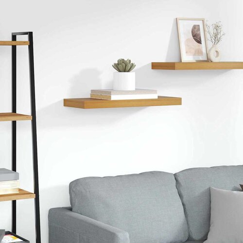  Polica na zidu Zidne Smeđa 60 x 23 x 4 cm Konstruirano drvo Cijene