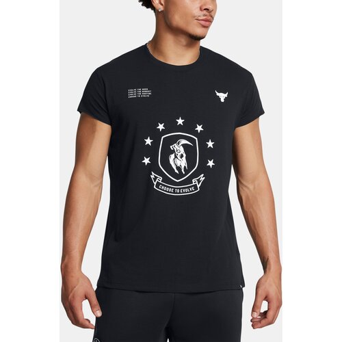 Under Armour T-shirt UA Pjt Rck Evolve Cap Slv T-BLK - Men's Cene