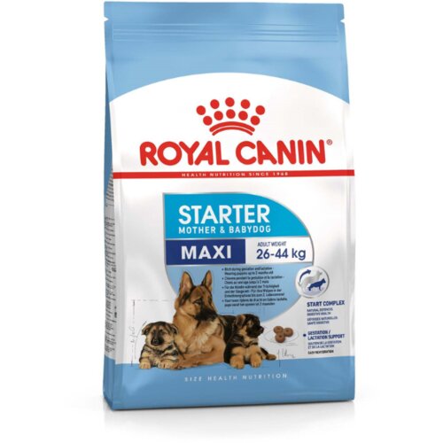Royal Canin MAXI STARTER – hrana za odbijanje štenaca od sisanja i zadnji period skotnosti kuja velikih rasa pasa 4kg Slike