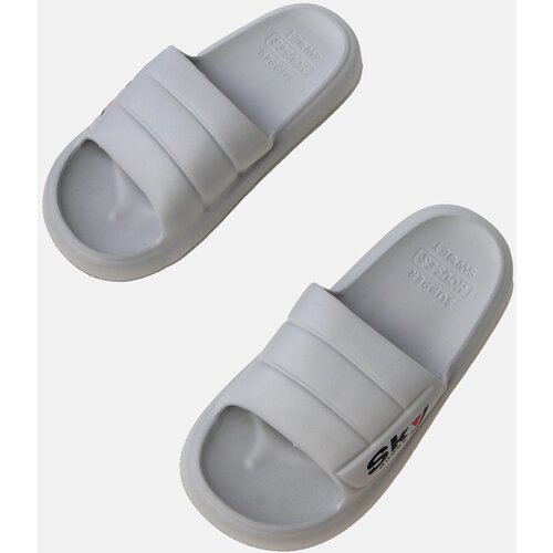 Gemre Gray men's rubber flip-flops Torwald Cene