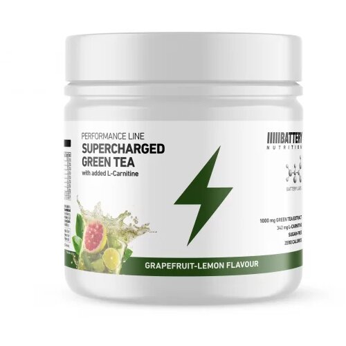 Battery Energetski napitak Supercharged Green Tea, 250 g Slike