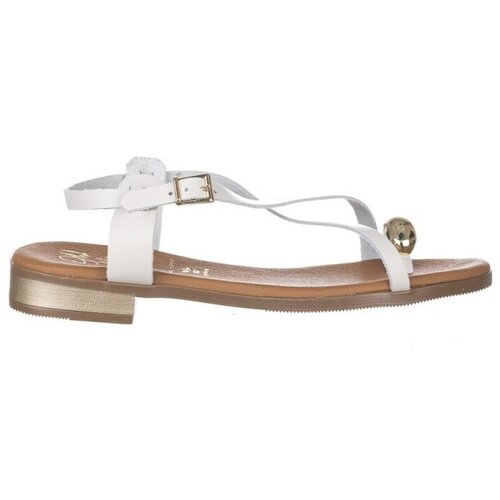 Oh My Sandals Sandali &amp;amp; Odprti čevlji NATIKA&amp;Auml;I 5587 Bela Slike