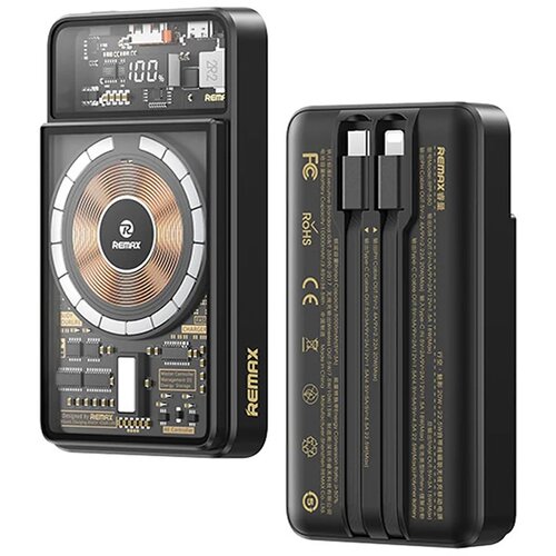 Remax Power bank prenosiva baterija Phantom Series RPP-580 PD 20W+QC 22.5W 10000mAh crni Cene