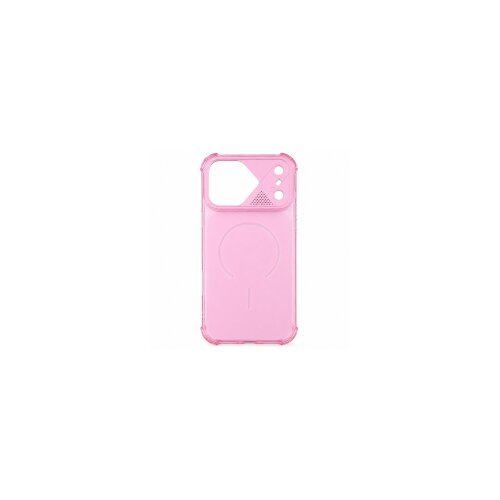  ONES silikonska maskica iPhone 17 Pro Transparent Roza Slike