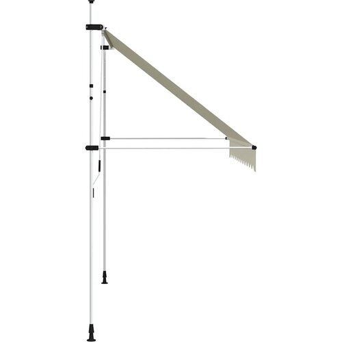 Tenda na ručno uvlačenje 300 cm krem Slike