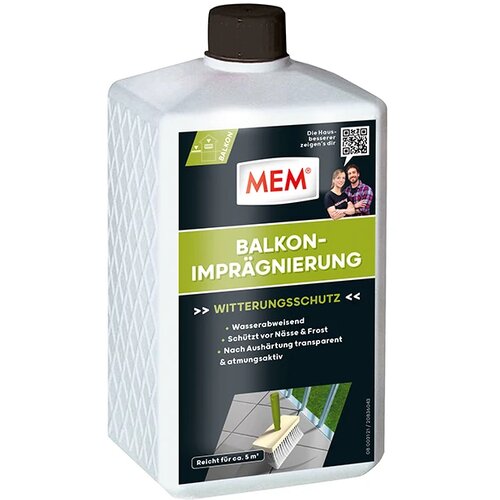  Impregnator za balkone i terase Mem, 1 l Cene