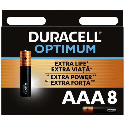 Duracell alkalne baterije AAA DUR-OPT-LR03/BP8 Cene