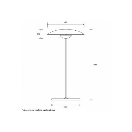 Bb Link luna 305 podna lampa Slike