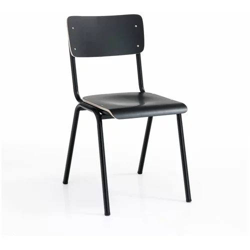 Tomasucci Crne blagovaonske stolice u setu od 2 kom Old School -