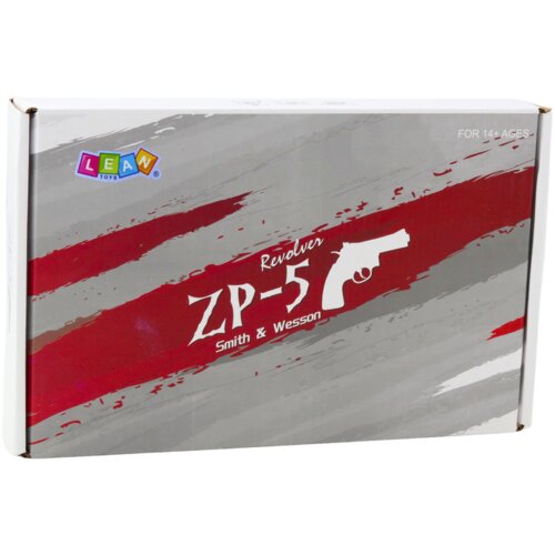  za igru Revolver ZP-5 sa metom i mekanim patronama - crni Slike