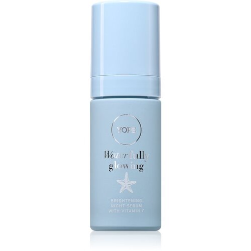 Yope Waterfully Glowing Brightening Night Serum posvetlitveni serum z vitaminom C 30 ml Slike