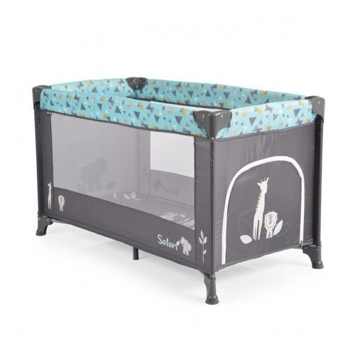Cangaroo prenosivi krevetić safari turquoise ( CAN8659 ) Slike