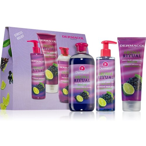 Dermacol Aroma Ritual Grape & Lime poklon set (za kupke) Cijene