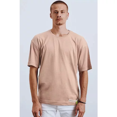 DStreet Men's T-shirt with cappuccino patch